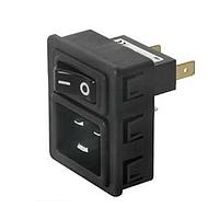 Module cấp nguồn 6136 đầu vào 16A C20 TA35 Schurter 6136.0568.0310.21