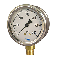 Wika 213.53 (-1 to 0 kg/cm²(mmHg),dial 63) Pressure Gauges