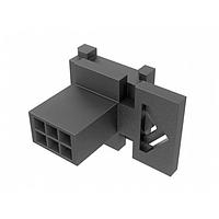 Amphenol FCI 10160855-06GLF Plugs MinitekPwr 3.0Dual Row Plug  6 POSBlack