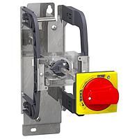 SCHNEIDER LU9APN22 Switch Hardware IP54 Red/Yellow Thru Door Op-Mech