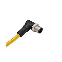 Amphenol LTW M12B-05BMMM-SR8A02 Sensor Cables / Actuator Cables M12 Circular Metric Connector, B Code, Metal, 4A, 05 pins, Male Connector, Male Contact, Right Angle, Screw Thread, Overmolded, Length 2000mm, IP68 / IP69K