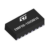 Mạch Lọc EMI 8lin lw cpcitnc EMI 45pF -35 @ 900MHz STMicroelectronics EMIF08-1005M16