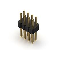GCT (Global Connector Technology) BC035-50-A-0380-0300-L-G Board to Board & Mezzanine Connectors 50w, 1.0mm Pitch Pin Hdr, DIL, TH, Vert, GF, Box