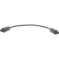 Cáp Chuyên Dụng Han 3A Marine LC Duplex Hybrid Hai Mặt - Cáp Lắp Ráp Đơn Chế Độ DC Singlemode GOF, 3x2.5mm (AWG 14) - 100m HARTING 33572111005004