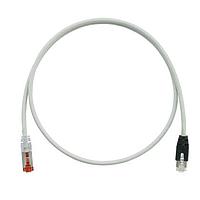 Panduit STPKCH7RD Cat 5e Keyed Copper Patch Cord, Cat 5e, Intl Gr