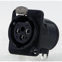 Đầu nối 4 chân ổ cắm góc phải màu đen Switchcraft E4FRAB