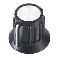 Shin Chin PN-24D/D Pointer/Selector Black Knob D-Shaft.79D X .67H