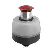 Trạm điều khiển Push Turn OS80: Nút nhấn, màu đỏ; Khóa (Kéo để nhả); 2 màu; Điện áp: 12-30 V dc; Vỏ: Polycarbonate; IP40; Ngõ ra: PNP 1 NO; Màu sắc: Xanh lá Đỏ; Đầu nối tích hợp 5 chân M12 QD Banner Engineering OS80PMLR1GRQ