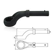 TOPTUL AAAV6060 Single Ring Wrench Offset (60mm L=300mm)