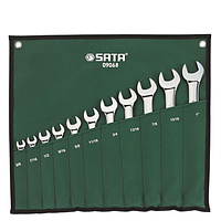 SATA 09068 11PC SAE COMBINATION WRENCH SET (11 pc/set)