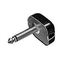 Đầu nối điện thoại 2 chân 1/4" góc phải màu đen Switchcraft 227