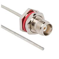 Amphenol RF 095-850-235M075 RF Cable Assemblies TNC Straight Bulkhead Jack to Unterminated 0.085 Hand Formable 50 Ohm 750 mm (29.52 Inches)