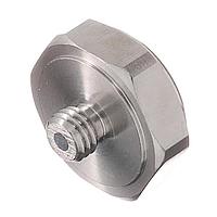 Amphenol Wilcoxon SF22 マウンティングベース アイソレーティングマウンティングパッド、1/4-28 から M8-1.25、直径0.82インチ、38グラム