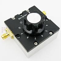 Fairview SA1101SMA 1.5 to 11 dB Step Attenuator With a 1 dB Step SMA Female Connectors Rated Up To 2.7 GHz and Up to 2 Watts in a Dial Design