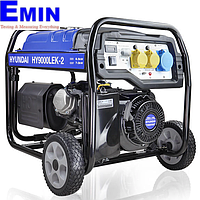 Máy phát điện khung mở chạy xăng Hyundai HY9000LEK-2 (8.75kVA, 7/7000kW/w)