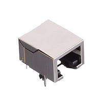 Kycon GMX-S-1010 Modular 10P10C R/A PCB SHLD LOW PROFILE BLACK