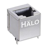 HALO Electronics HCJV1-805SK Modular Shielded 1X1 Verticl RJ45 NO LED