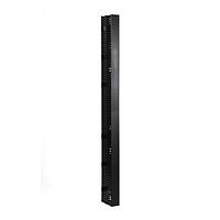 Quản lý Dây Dọc Cho Tủ Giá Đỡ Hai Mặt, Gắn Bên, 4.0" x 4.0" x 83.0" Phía Trước, Màu Đen, 1/cái HellermannTyton VWMS4X4X5BK7