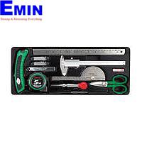 Bộ dụng cụ tổng hợp 11pcs Toptul GCAT1101 ( thước, dao, kéo)