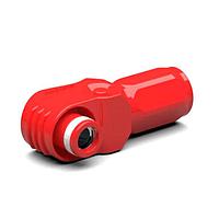 Amphenol Industrial SLPPB35BSR4 DC Plugs 8mm SL+ R/A PLUG 35MM2,RED,150 KEYWAY