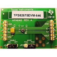 Texas Instruments TPS82675EVM-646 Voltage Regulator - Switching Regulator TPS82675 Eval Mod