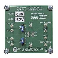 onsemi NCP154MXTAGEVB LDO Voltage Regulator NCP154 XDFN8 EVAL BOARD