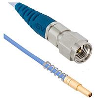 Amphenol SV Microwave 7083-0027-0240 RF Cable Assemblies NanoRF F VITA 67.3 Backplane Contact to 2.92mm M 24" ConvergeRF Cable Assembly