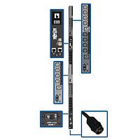 Thanh nguồn Tripp Lite PDU 3 Pha Giám sát 24 C13 6 C19 208/240V L21-30P 10kW 0U TAA Tripp Lite PDU3EVNR6L2130