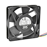 Quạt hướng trục, 120x120x25mm, 115/230VAC, 75CFM, 13W, 37dBA, 2950 vòng/phút, ổ bi, dây dẫn Orion Fans OA125AP-11/22-1WB