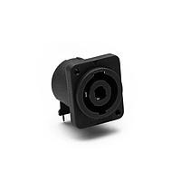 Đầu nối loa 4 chân D mặt bích khung ngang bảng mạch Amphenol Audio SP-4-MDHT