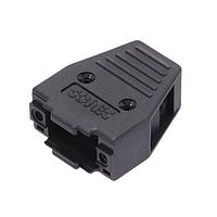 Amphenol CONEC 165X11279X Two Piece Backshell DSUB PLST HD 9-50POS STR/SE JK SCR/SDE LK