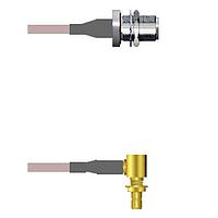 Amphenol Custom Cable Q-1T03H0005008i RF Cable Assemblies N-SJB/SMB-RJB G316 8I