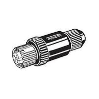 Omron Automation and Safety XS5C-D5S1 Circular Metric Connectors Socket Straight 5Pin Screw-on 6mm Dia Cbl