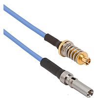 Amphenol SV Microwave FV67SMPM-047-MV67.3SMPS-180 RF Cable Assemblies VITA 67.1/2 SMPM VITA 67.3 SMPS 18"Cable