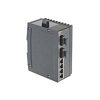 Bộ chuyển mạch Ethernet không quản lý Ha-VIS eCon 3042BT-AD-PP - bộ chuyển mạch không quản lý với 4 cổng RJ45 (4PoE), 2 cổng SC Duplex MM Fiber, (dải nhiệt độ mở rộng), kèm biến áp điện áp DC 24/54 V HARTING 24031042120