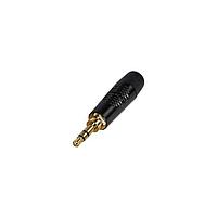 REAN RTP3C-B-D Phone Connectors STEREO 3 POLE BLACK/GOLD - BULK