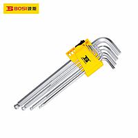 BOSI BS423172 Ball Point Hex Key Set (9PC metric system,1.5-10mm)