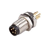 Same Sky (formerly CUI Devices) CDM818-03A-01FRA-1M-67 Straight Female Plug Blunt Cut Cable 3 Pins 60 V 3 A Screw Copper Alloyx 1.0 1 M 24 AWG