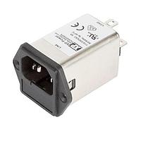 XP Power FCSS06SFR インレット EMC フィルター、IEC インレット、6A