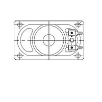 Loa hình nón chống nước 5W 8OHM 85DB 180HZ PUI Audio AS09008PO-11-WR-R