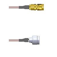 Amphenol Custom Cable Q-3A02H0001084i RF Cable Assemblies SMA-SP/N-SP G178 84I