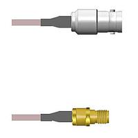 Amphenol Custom Cable Q-0202T0001007i RF Cable Assemblies BNC-SJ/SMA-SJ G178 7I