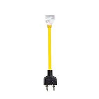 BIVAR OR1-10.0-GRN-F4P54-4 Flexible Light Pipes with LEDs