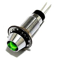 Mallory Sonalert FL1M-8CJ-3-G3V Indicators LED GRN 8MM NUT 3VDC