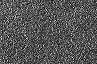 Blasted steel surface prepared for polyurea coating application