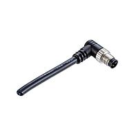 Cáp Cảm Biến / Cáp Bộ Chuyển Động Đầu Nối Tròn M8 Có Hướng Dẫn, Kim Loại, 1.5A, 06 chân, Đầu Nối Đực, Tiếp Điểm Đực, Góc Vuông, Ren Vít, Bọc Đúc, Chiều Dài 10000mm, IP67 Ghép Nối Amphenol LTW 8A-06AMMM-SR7A10