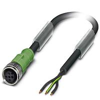 PHOENIX CONTACT 1544879 Sensor Cables / Actuator Cables SAC-3P-10,0- PUR/M12FS VC