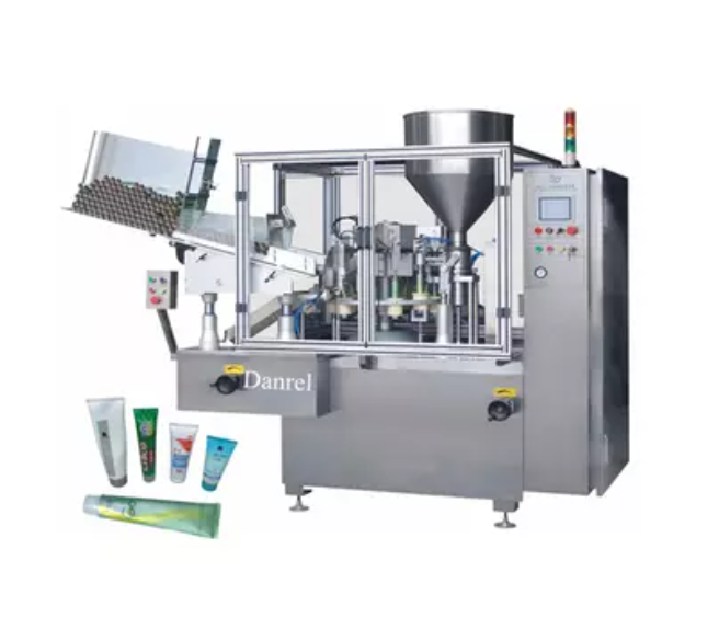 Thiết bị hàn kín tuýp trong dây chuyền đóng gói công nghiệp