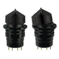 OTTO T1-TCA112 미니 트림 2A 28VDC ON-OFF-ON D-플랫 블랙, 래칭