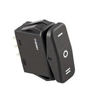 ZF Electronics KTG2ANB1BBDNNN ロッカースイッチ SPST - オンオフ 20A 125VAC 1/3HP